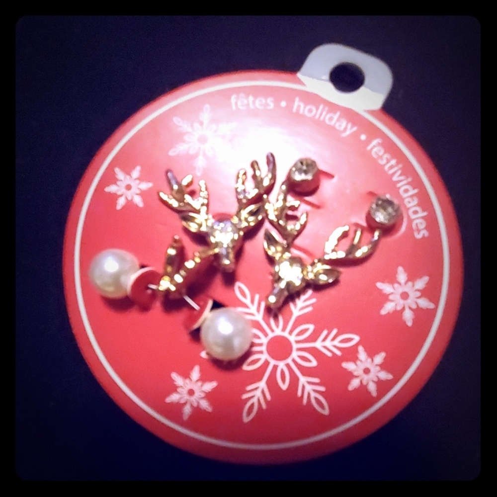 Festive Earrings Set NWT